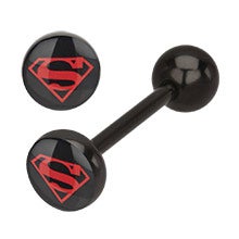 Superman tongue ring 2025